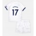 Maillot de foot Tottenham Hotspur Cristian Romero #17 Domicile vêtements enfant 2023-24 Manches Courtes (+ pantalon court)